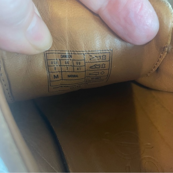 Kalso Earth Shoe Dawson Suede Negative Heel Oxfords 8 - Picture 7 of 7